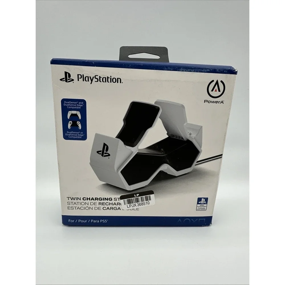 PowerA 1516956-01 Twin‎ Charging Dock - Black/White